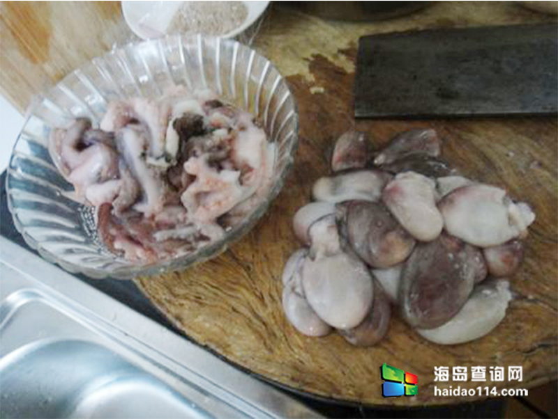 东戴河美食八爪鱼炖肉