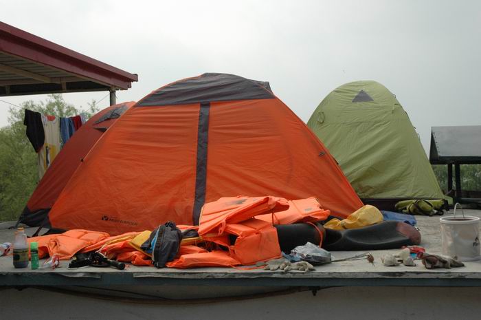 丹东东港獐岛旅游之最牛的帐篷营地