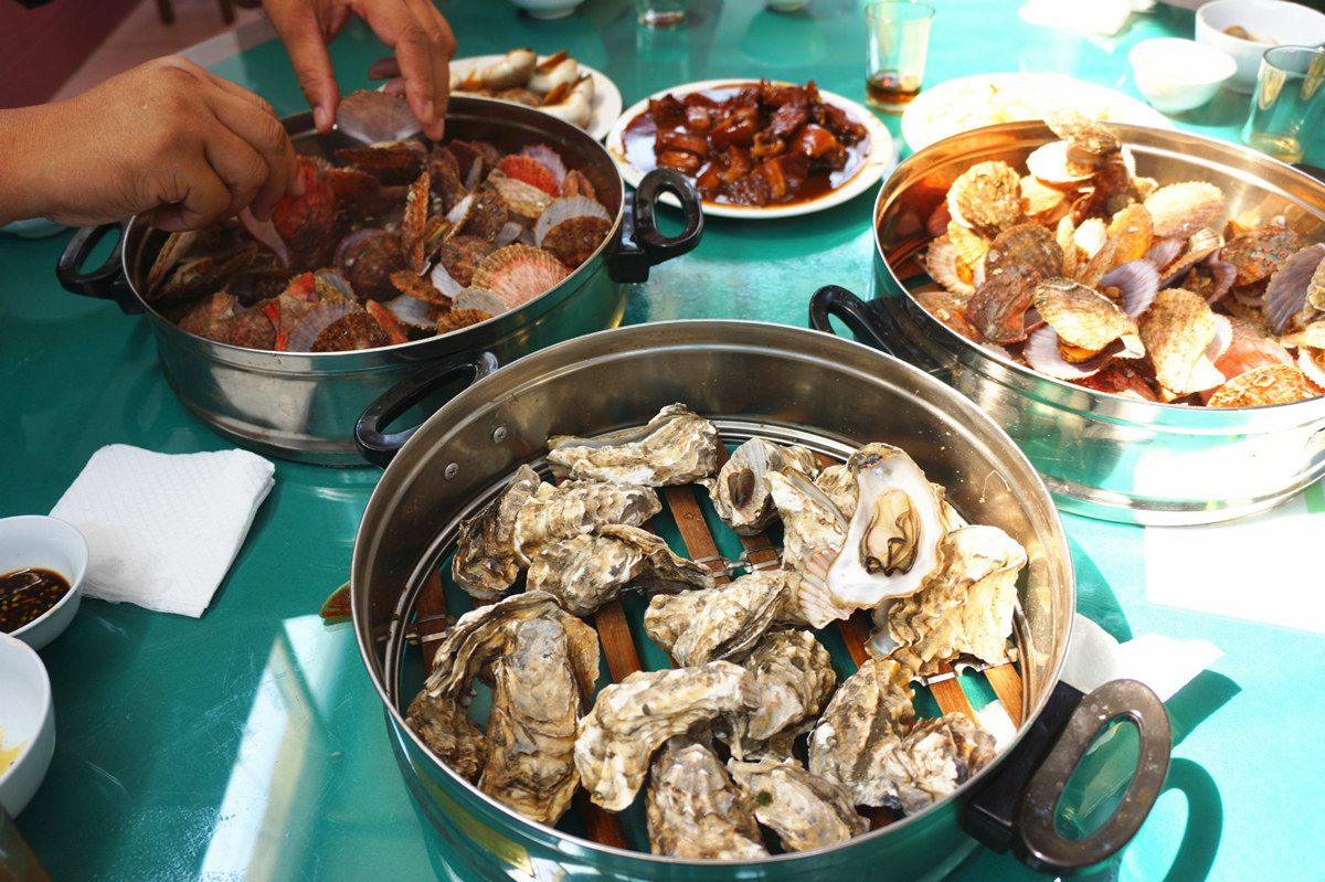 丹东大鹿岛旅游海边吃海鲜注意事项