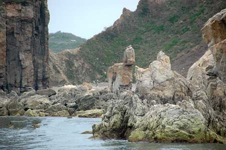 自然界的鬼斧神工海王九岛