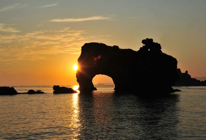 海王九岛自然形成的景点