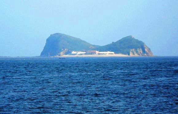 海王九岛的海龟岛和元宝岛