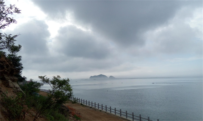 哈仙岛变化莫测的天气